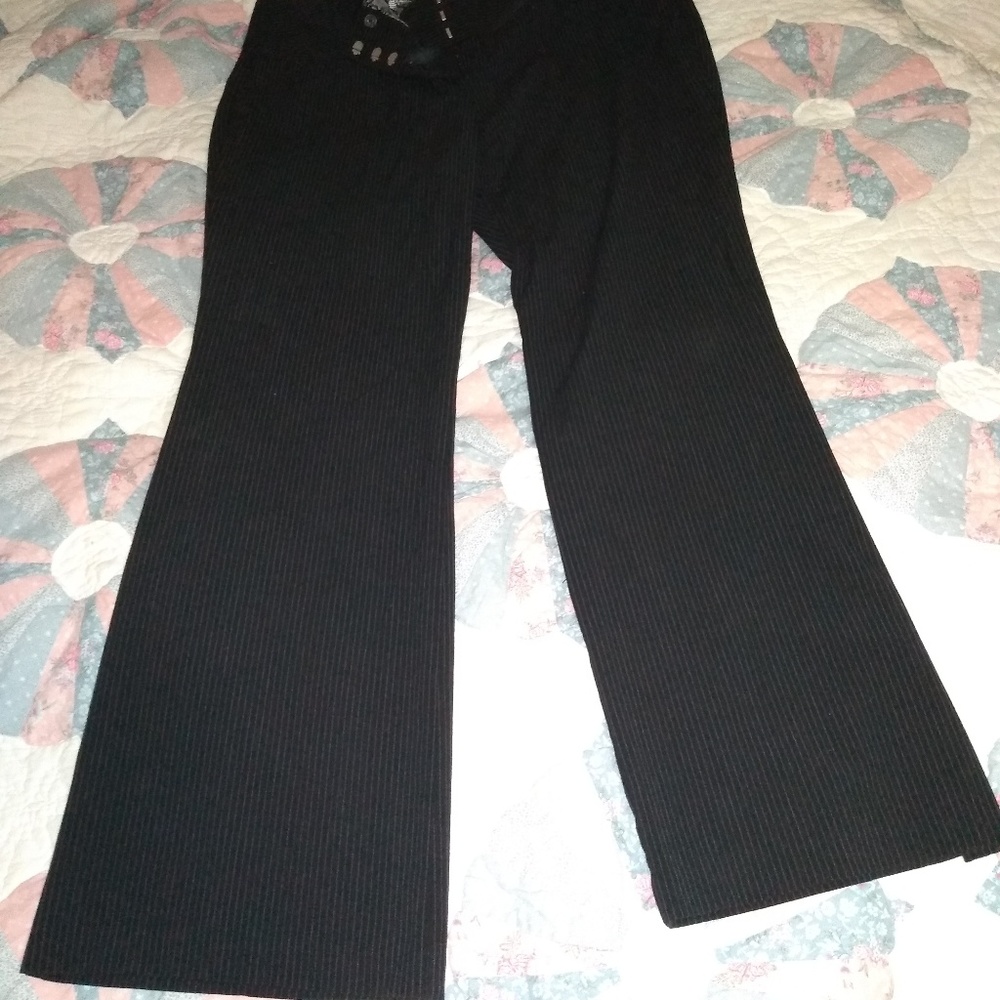 Pinstripe pants